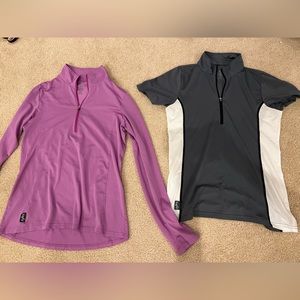 Grey small Kerrits icefit riding top